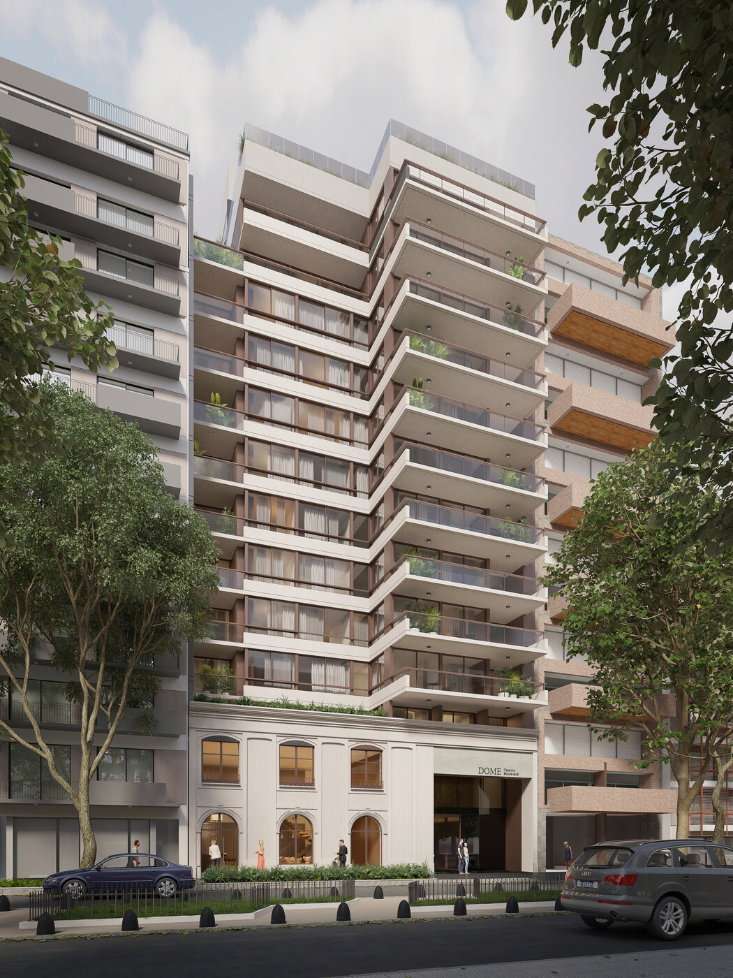 Fachada del edificio